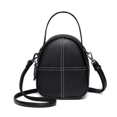 Women's Shell Leather Top Handle Tote Bag