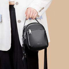 Vintage Leather Women's Crossbody Bag