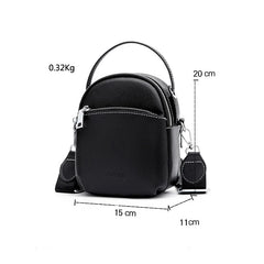 Vintage Leather Women's Crossbody Bag