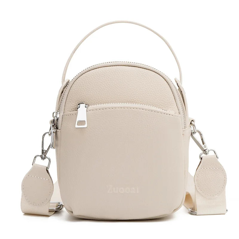 Vintage Leather Women's Crossbody Bag