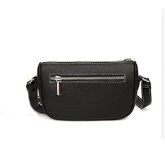 Vintage Leather Saddle Bag for Women