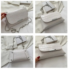 Animal Prints Crossbody Bag Chain Ladies Handbags