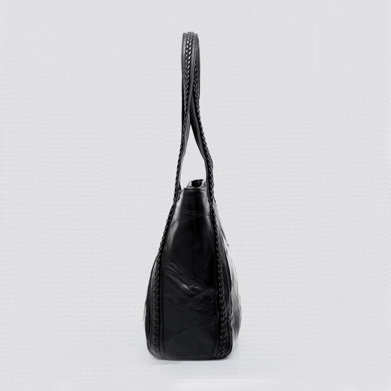 PU Leather Tote Messenger Bag Women Handbag Shoulder Bag