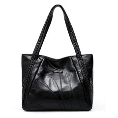 PU Leather Tote Messenger Bag Women Handbag Shoulder Bag