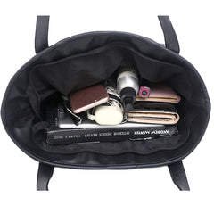 PU Leather Tote Messenger Bag Women Handbag Shoulder Bag