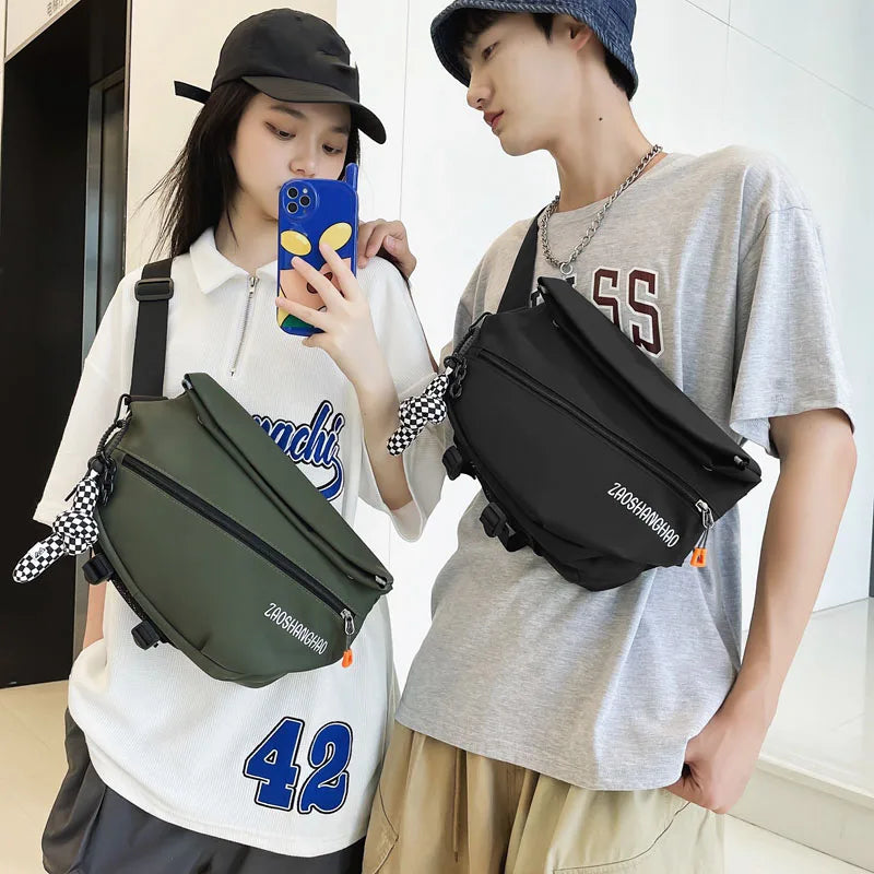 Casual Sports Waist Pack Street Style Shoulder Crossbody Chest Bags
