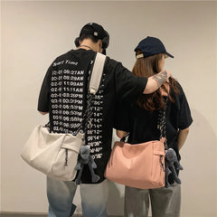 Shoulder Bag Tote Crossbody Handbag Large Capacity Teenage Girls Schoolbags