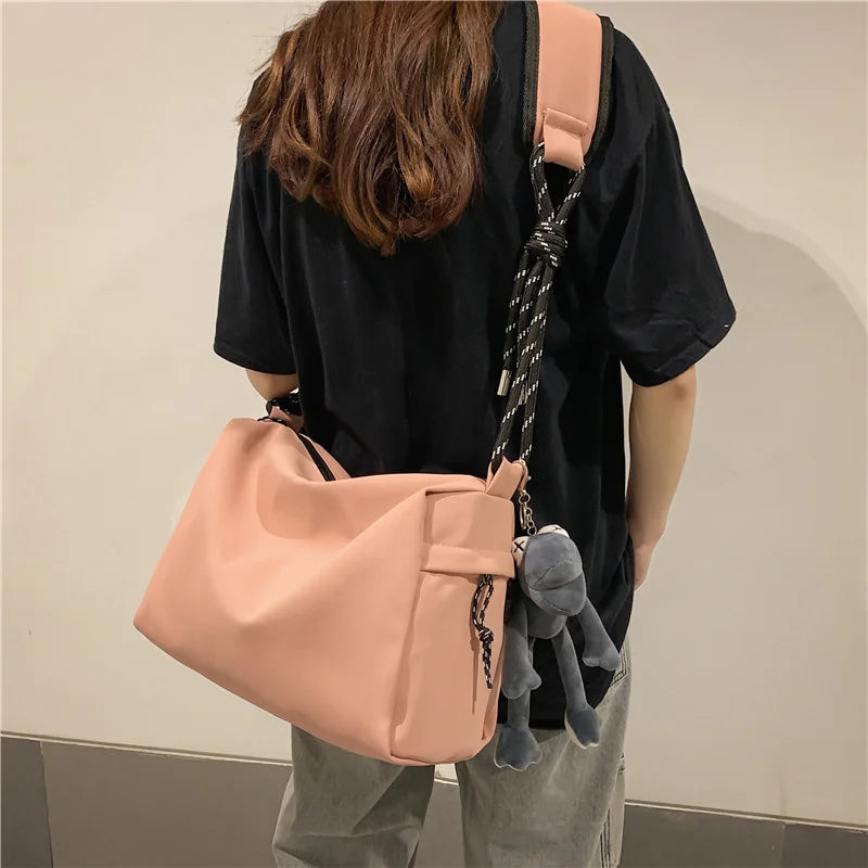 Shoulder Bag Tote Crossbody Handbag Large Capacity Teenage Girls Schoolbags