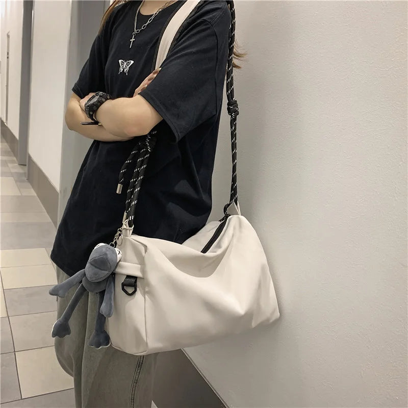 Shoulder Bag Tote Crossbody Handbag Large Capacity Teenage Girls Schoolbags