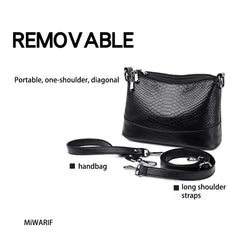 Soft Leather Shoulder Bag Casual Tote Messenger Vintage Handbag
