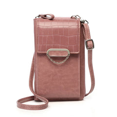 Women's Phone Bag Shoulder Wallet Leather Crossbody Purse