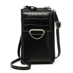 Women's Phone Bag Shoulder Wallet Leather Crossbody Purse