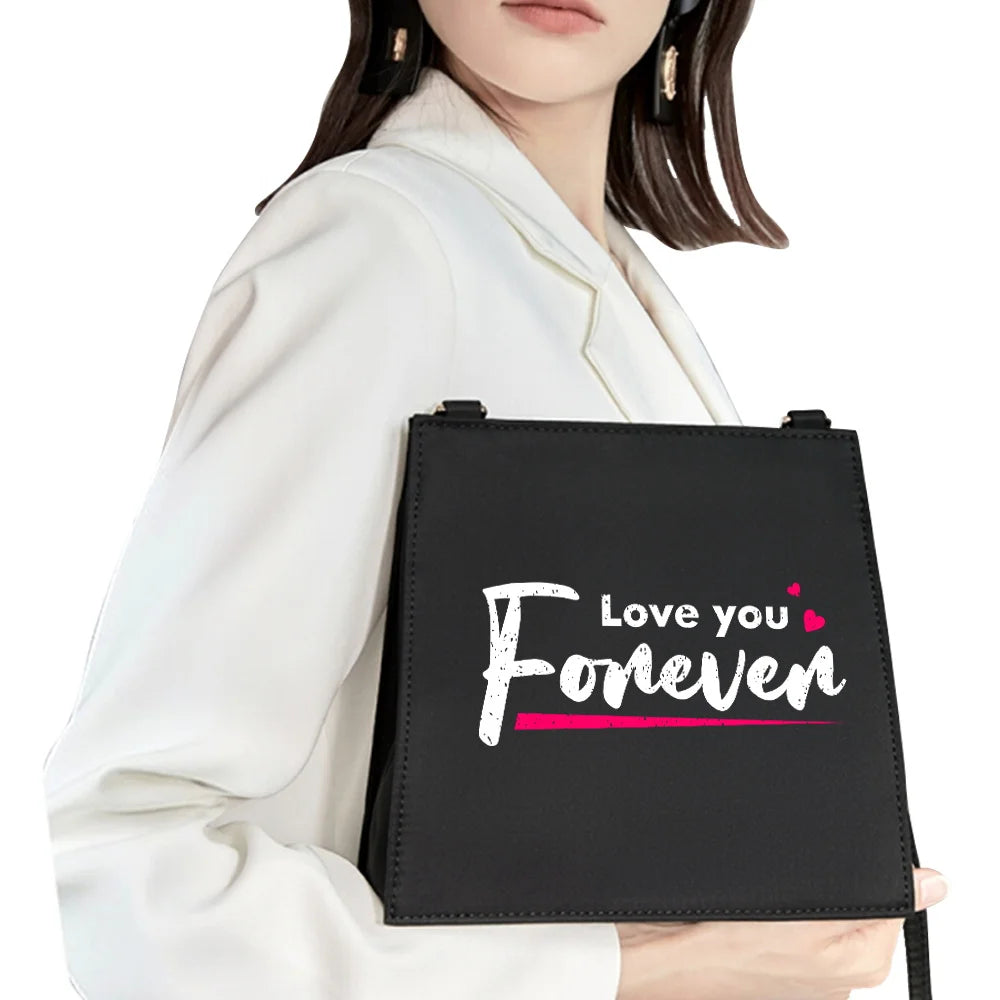 Women's Shoulder Bag with Personalized Pattern
