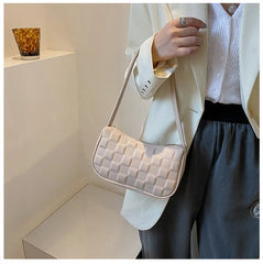 Women's PU Leather Underarm Shoulder Bag Armpit Purse Handbag