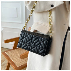 Women's Casual Shoulder Messenger Bag with Chains
