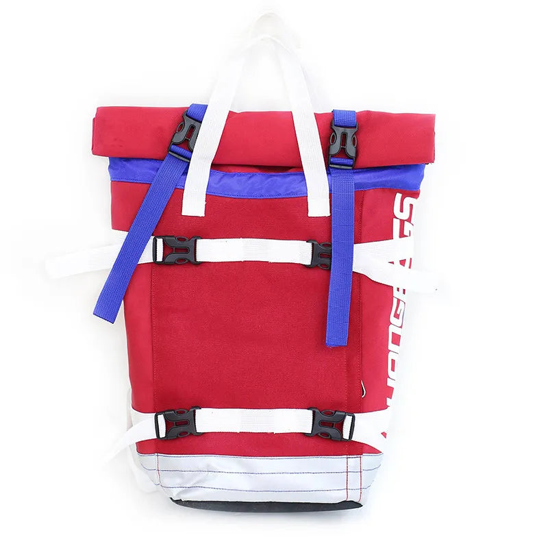 Unisex Backpack Trending Street Backbag Large Capacity School Bag