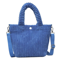 Velvet Handbag Small Tote Winter Candy Shoulder Bag Pouch Clutch