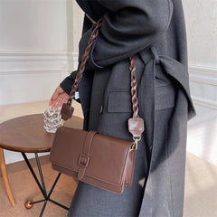 Vintage Flap Women's Shoulder Bag Handbag Crossbody Solid Purse