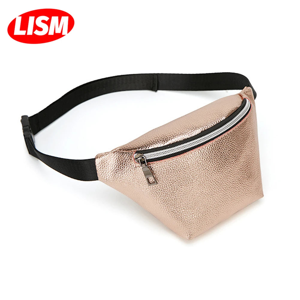 Women Casual Crossbody Bag Multifunction Waist Bag