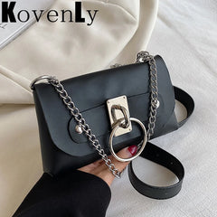 Women's PU Leather Waist Bag Small Shoulder Bag
