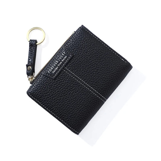Women's Short Wallet Coin Purse Card Holder Small Ladies Mini Clutch