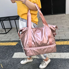 Waterproof Travel Duffle Bag Large Capacity Lady Luggage Storage