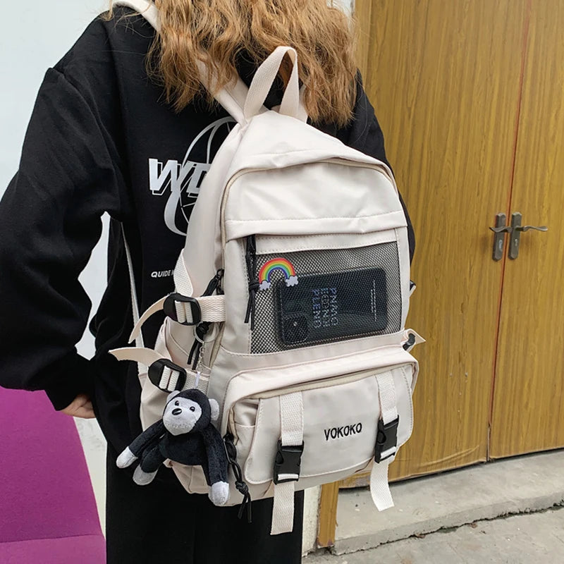 Waterproof Women Backpack Girl Light Travel Bagpack For Teenager