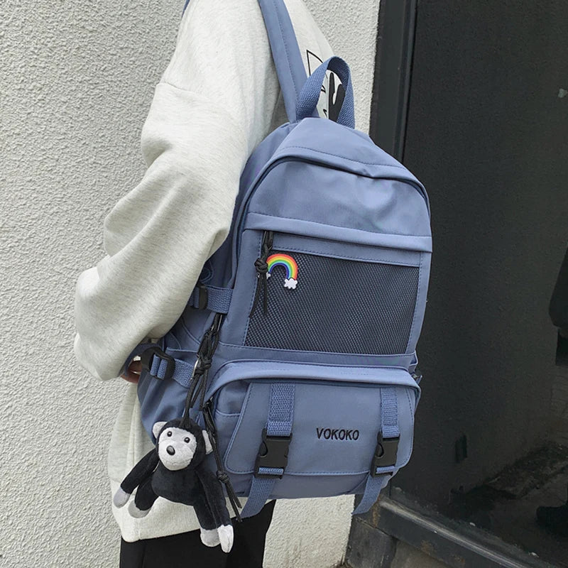 Waterproof Women Backpack Girl Light Travel Bagpack For Teenager