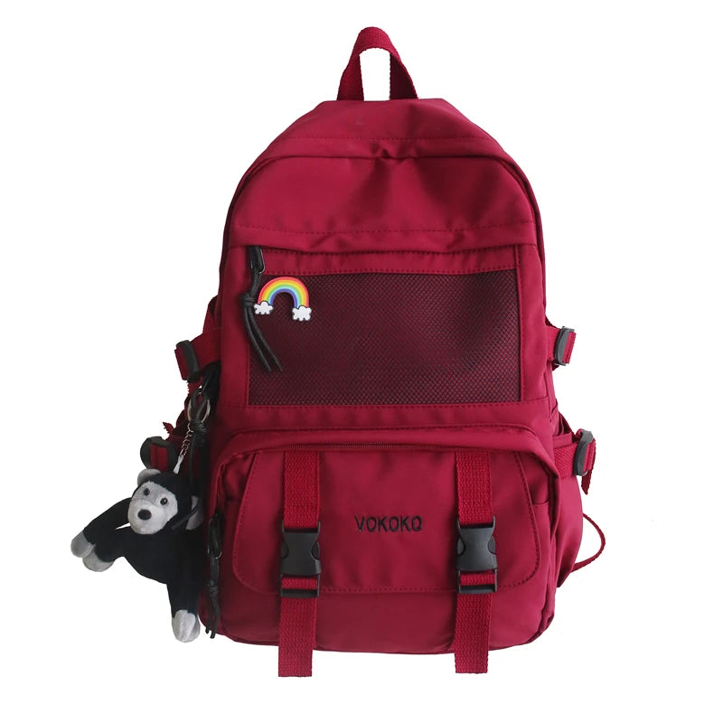 Waterproof Women Backpack Girl Light Travel Bagpack For Teenager