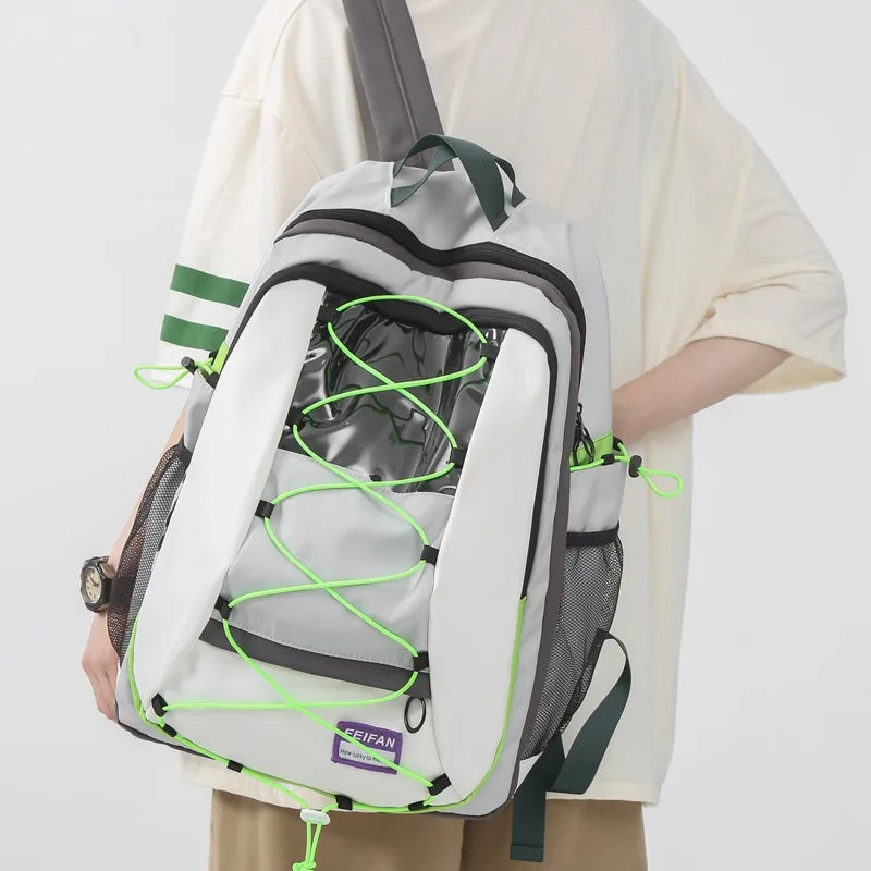 Waterproof Women Backpack Large Capacity Book Bag Girl School Laptop Travel