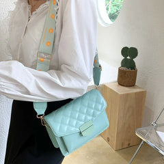 Small Square Bag Women's Rhombus Crossbody