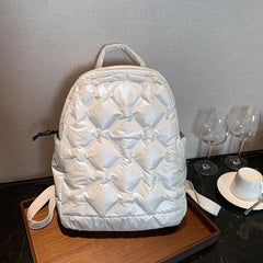 Winter Warm Space Down Backpack Women Lightweight