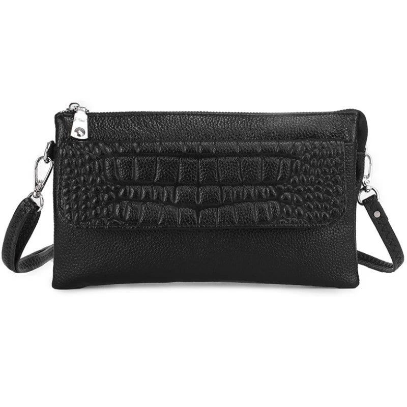 Cow Leather Shoulder Bag for Women Small Handbag Purse Crossbody Bag