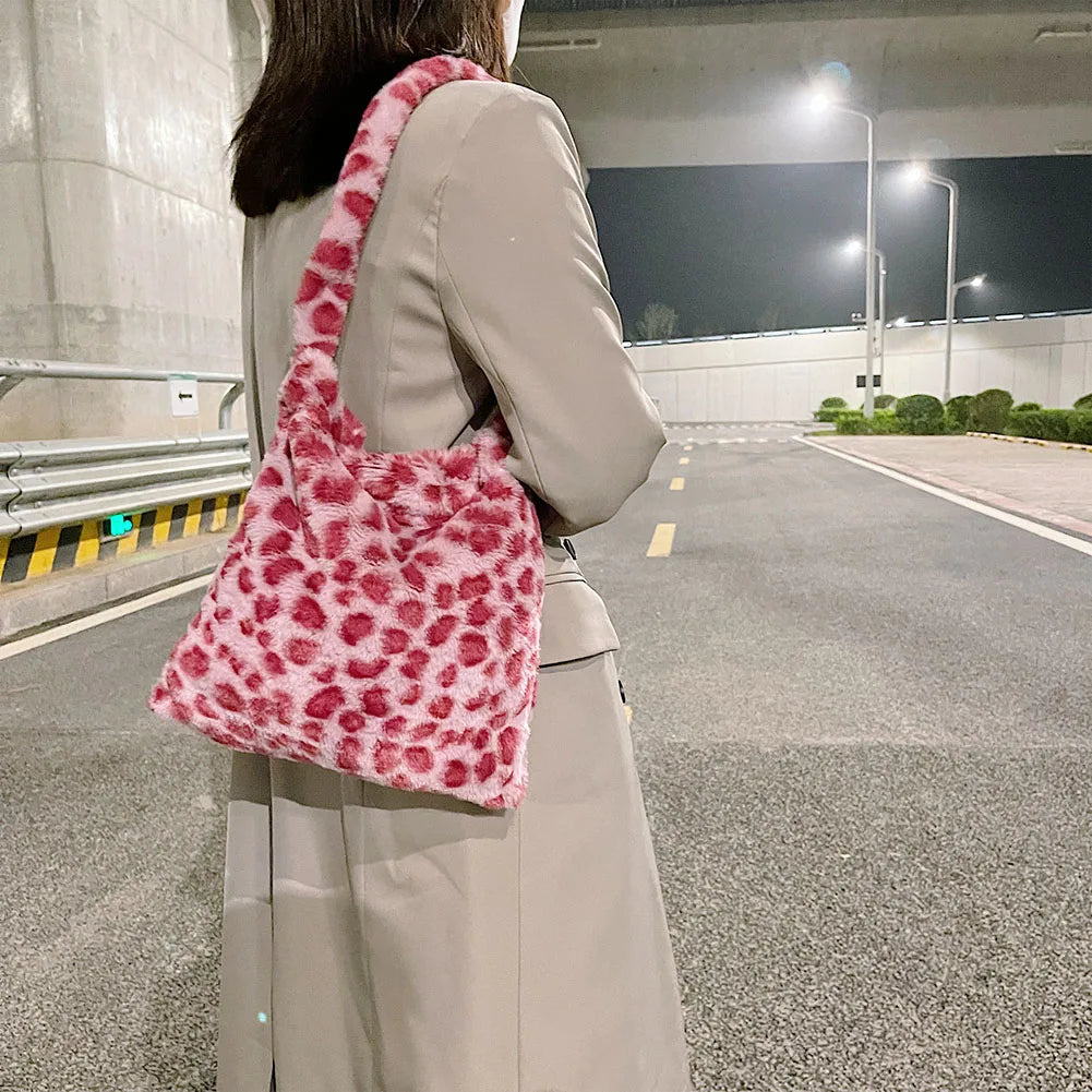Animal Pattern Underarm Shoulder Bag for Women