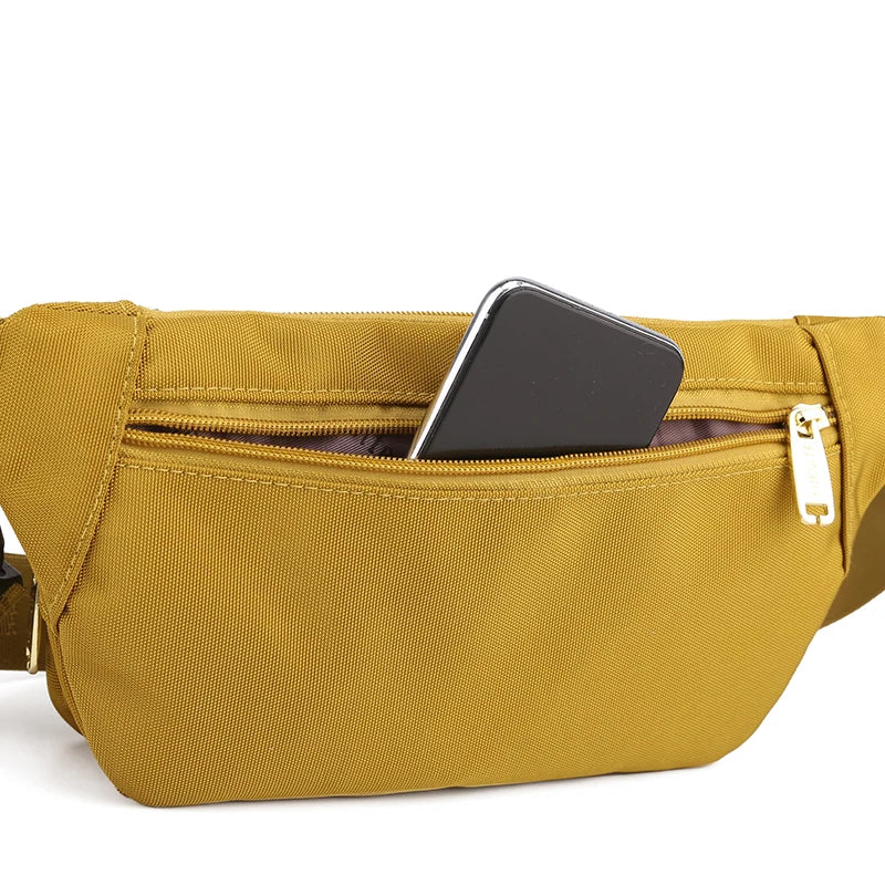 Woman Waist Packs Crossbody Bag Female Messenger Bags Nylon Shoulder