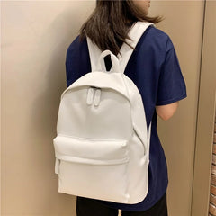 Women Nylon Backpack Teenager School Bags Female