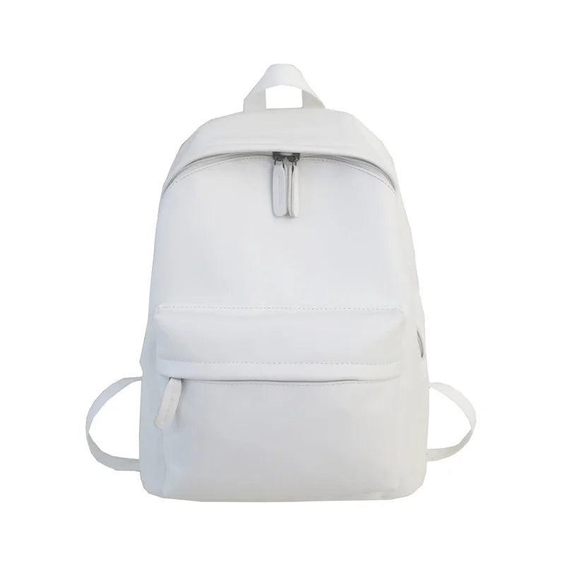 Women Nylon Backpack Teenager School Bags Female