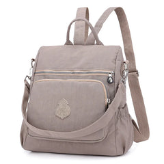 Waterproof Nylon Backpack for Girls Large Capacity Casual Bookbag