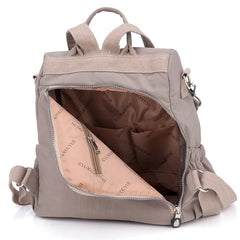 Waterproof Nylon Backpack for Girls Large Capacity Casual Bookbag