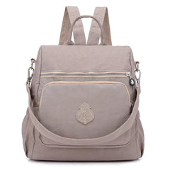 Waterproof Nylon Backpack for Girls Large Capacity Casual Bookbag