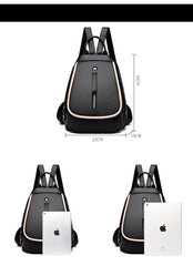 Women Backpack High Pu Leather Shoulder Bag School Bag Travel Bag