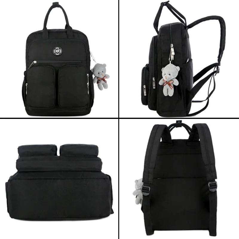 Waterproof Women Backpack Multi-pocket Travel Bag