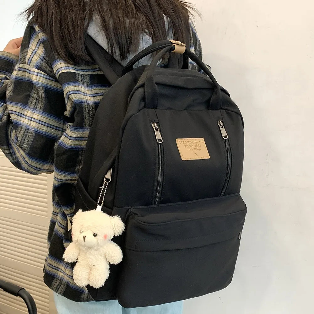 Girls Harajuku School Bag Large Capacity Backpack
