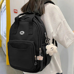 Waterproof Women Backpack Travel School Bag Girl Laptop College Lady Book Bags