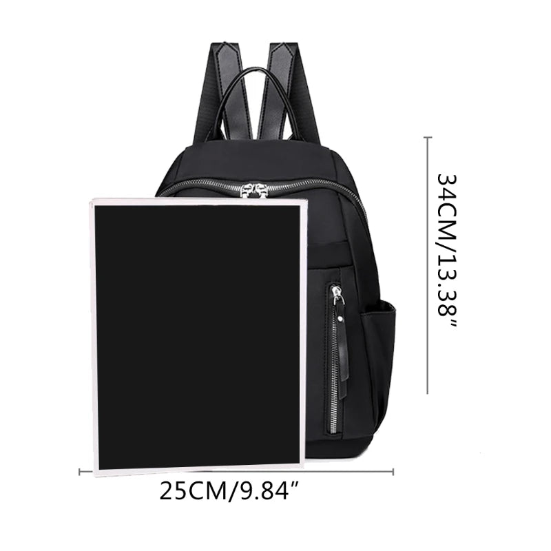 Women Anti-theft Backpack Casual School Bookbag