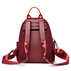 Leather Women Backpack Shoulder Bags Travel Bookbag Rucksack Mochilas