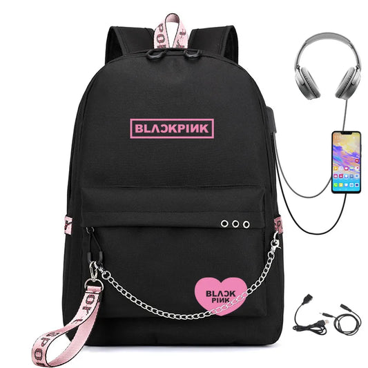 Vintage Women Backpacks School Bag Travel Rucksack