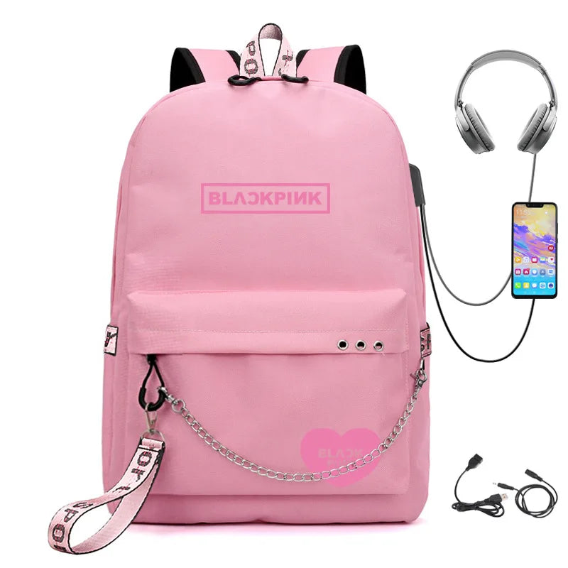 Vintage Women Backpacks School Bag Travel Rucksack