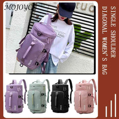Women Backpacks Oxford Cloth Bucket Large Capacity Lightweight Storage Backpack