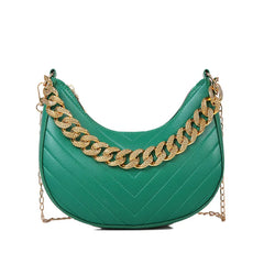 Vintage Chain Shoulder Bag for Women Messenger Handbag